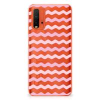 Xiaomi Poco M3 | TPU bumper | Waves Roze