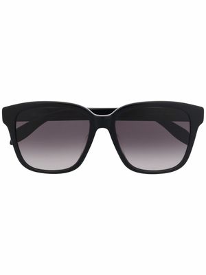 Alexander McQueen Eyewear lunettes de soleil à monture carrée - Noir