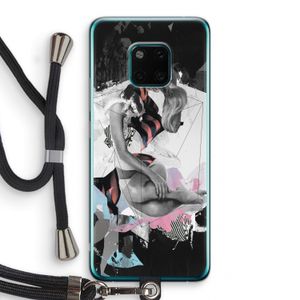 Camouflage de sommeil: Huawei Mate 20 Pro Transparant Hoesje met koord