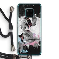 Camouflage de sommeil: Huawei Mate 20 Pro Transparant Hoesje met koord