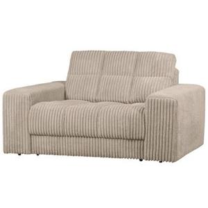 WOOOD Second Date Loveseat - Grove Ribstof - Travertin