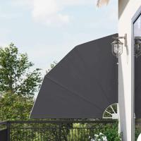 Balkon Privacy Scherm Zwart 140 x 140 cm Stof