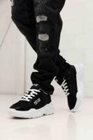 Versace Jeans Couture Fondo Speedtrack Sneakers Heren Zwart/Wit - Maat 40 - Kleur: WitZwart | Soccerfanshop