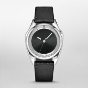 Horlogeband Zodiac ZO9700 / ZO9704 Leder Zwart 19mm