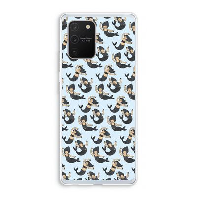Zeemeermin: Samsung Galaxy S10 Lite Transparant Hoesje