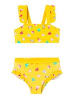 Name It Name It Meisjes Bikiniset Kinderen NMFZULLE Fruitprint Lichtoranje - thumbnail