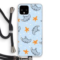Manta: Pixel 4 Transparant Hoesje met koord