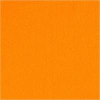 Creativ Company Stof, b: 145 cm, 140 gr, oranje, 5 m/ 1 doos