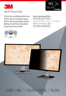 3M Privacy Filter voor 18.5in Monitor, 16:9, PF185W9B