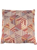 Missoni Home coussin à design patchwork - Marron - thumbnail