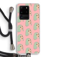 King Kylie: Samsung Galaxy S20 Ultra Transparant Hoesje met koord