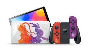 Nintendo Switch Oled Pokémon Scarlet & Violet Edition draagbare game console 17,8 cm (7") 64 GB Touchscreen Wifi Meerkleurig