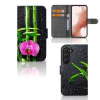 Samsung Galaxy S23 Hoesje Orchidee | Portemonnee hoesje