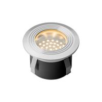 Onyx 60 LED Grondspot - 1 Watt - 5 Lumen - 2700K warm wit - 12V - Tuinspot - IP67 Waterdicht - Vlonderspot - Rond - RVS