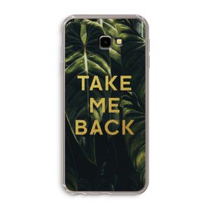 Take me back: Samsung Galaxy J4 Plus Transparant Hoesje