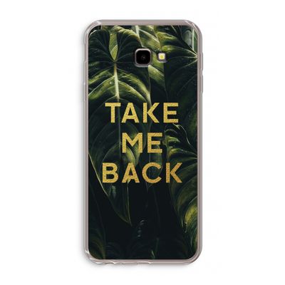 Take me back: Samsung Galaxy J4 Plus Transparant Hoesje