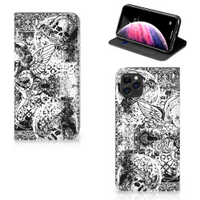 Mobiel BookCase Apple iPhone 11 Pro Max Skulls Angel