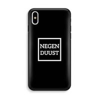 Negenduust black: iPhone X Tough Case