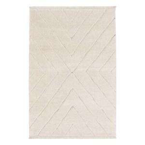 sweeek - Crème interieur tapijt met licht reliëf