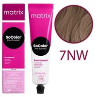 Matrix - SoColor 7NW Midden Blond Natuur Warm - 90ml