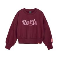 Indian Blue Jeans Winter sweater meisjes - rood - Crochet
