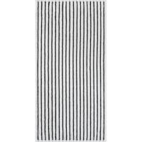 Cawö Cawö Black&White 6278 zwart/wit Badlaken 80x150