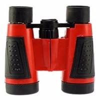 Speelgoed verrekijker - rood - 11 cm - kinderen Speelgoed verrekijker - rood - 11 cm - kinderen