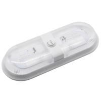 D4347 10-24V 6-7W 4000-4500K 560LM RV Yacht 48 PCS LED lampen Dome licht plafond lamp met onafhankelijke Schakelbediening
