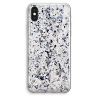 Gespikkelde marmer: iPhone XS Max Transparant Hoesje Gespikkelde marmer: iPhone XS Max Transparant Hoesje