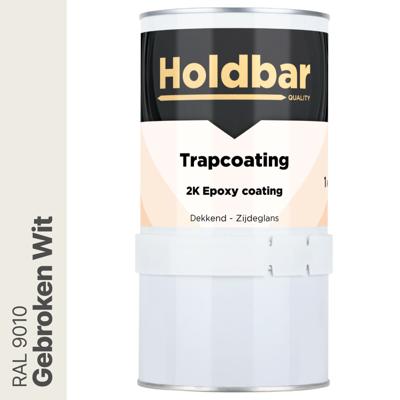 Holdbar Trapcoating Gebroken Wit (RAL 9010) 1 kg