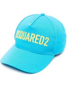 DSQUARED2 casquette à logo brodé - Bleu