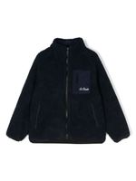 MC2 Saint Barth Kids veste en polaire Garfield à fermeture zippée - Bleu