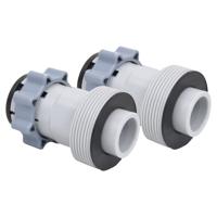 VidaXL Zwembadslangadapters 2 st type b