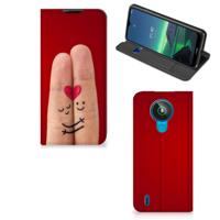 Nokia 1.4 Hippe | Standcase | Liefde - Origineel Romantisch Cadeau