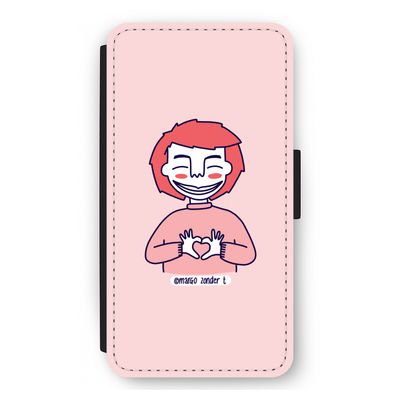 Hartje: iPhone 12 mini Flip Hoesje