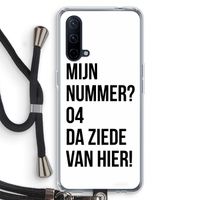 Da ziede van hier: OnePlus Nord CE 5G Transparant Hoesje met koord