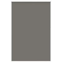 VidaXL Rolgordijn verduisterend 145x210 cm stofbreedte 141,6 cm grijs