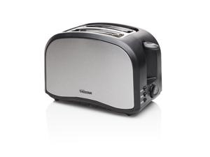 Tristar BR-1022 Broodrooster – 2 Sleuven – 6 Standen en Kruimellade - Voor 2 boterhammen - Toaster - RVS