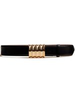 KHAITE ceinture The Medium Julius en cuir - Noir - thumbnail