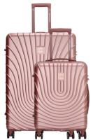 Calgary Kofferset 55+80cm ROZE