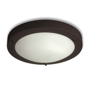 Artdelight Plafondlamp Yuca Ø 30 cm 12 Watt zwart