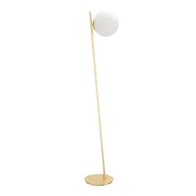 Eglo VloerlampRondo 4 goud met witte bol - 900869