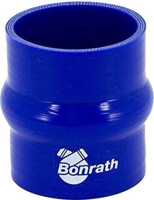 Bonrath siliconen balgslang Ø76 mm 76 mm recht blauw Bonrath siliconen balgslang Ø76 mm 76 mm recht blauw