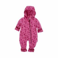 Playshoes fleece babypak Sterren Fuchsia Maat - thumbnail