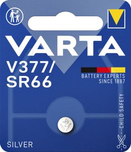 Batterij Varta knoopcel V377 horloge blister ÃƒÆ’ 1stuk