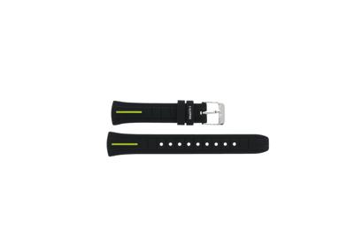 Horlogeband Calypso k6068.5 Kunststof/Plastic Zwart 7mm