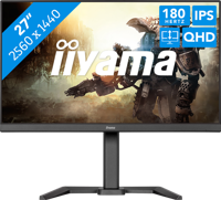 iiyama G-MASTER GB2770QSU-B6 computer monitor 68,6 cm (27") 2560 x 1440 Pixels 2K Ultra HD Zwart - thumbnail