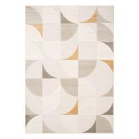 sweeek - Crème retro patroon interieur tapijt sweeek - Crème retro patroon interieur tapijt
