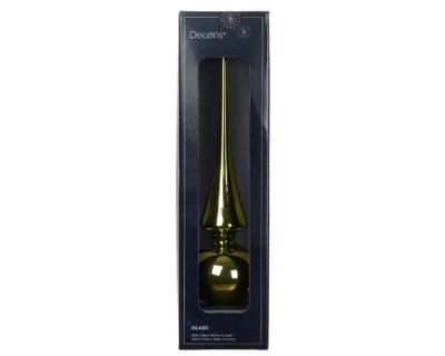 Piek glas d6h26 cm rosemarijn L - Decoris