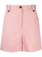 PS Paul Smith bermuda à taille ceinturée - Rose